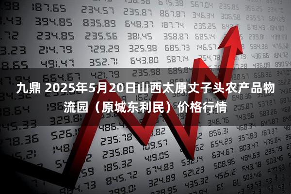 九鼎 2025年5月20日山西太原丈子头农产品物流园（原城东利民）价格行情