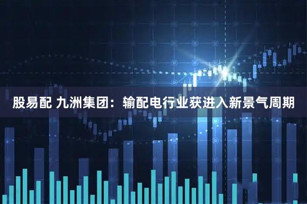 股易配 九洲集团：输配电行业获进入新景气周期